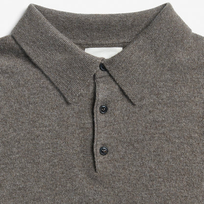 Original Cashmere Polo, Truffle