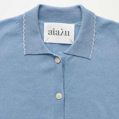 Disha Cardigan, Opal Blue