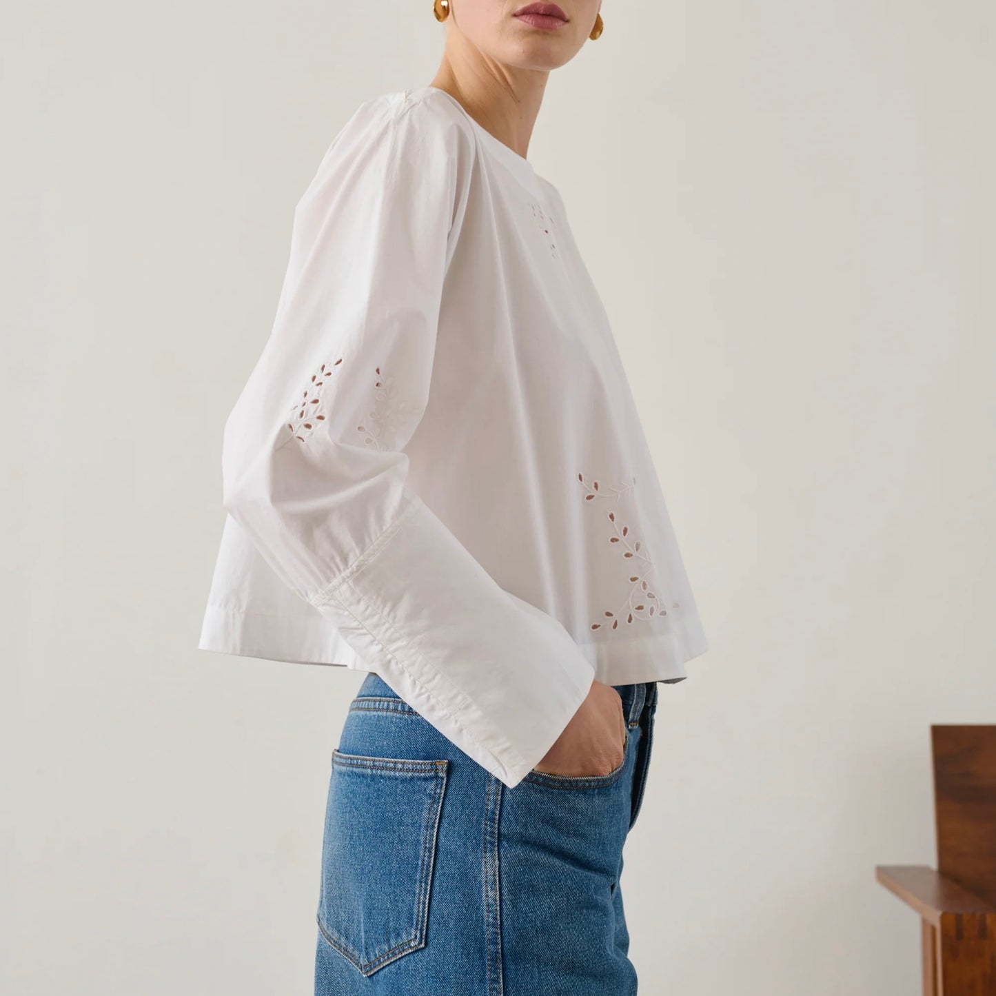 Hansel Skjorte, Hvid