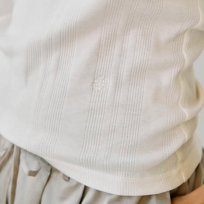 Waves SS Tee, Hvid
