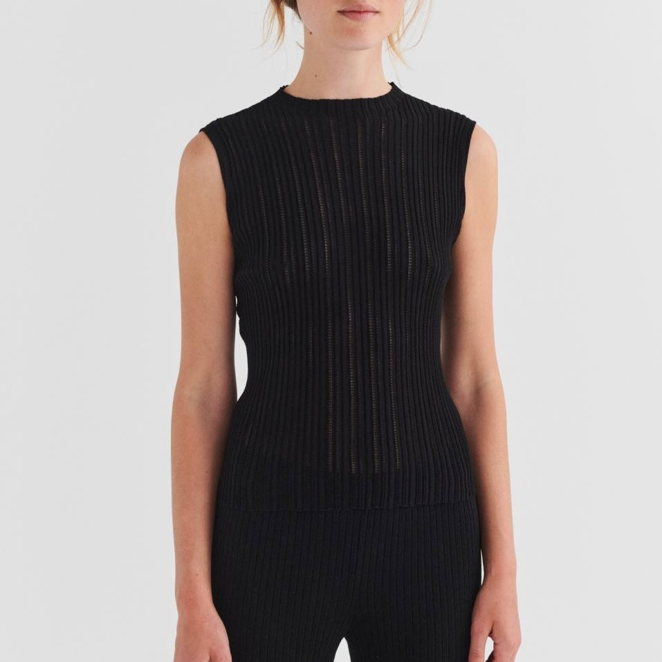 High Twist Top, Black