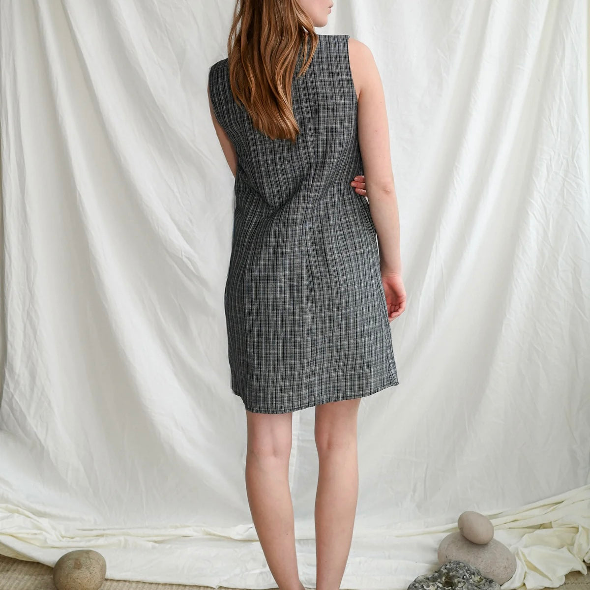 Tove Silk Mini Dress, Tern