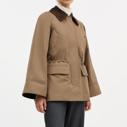 Gaby Jacket, Taupe Brown