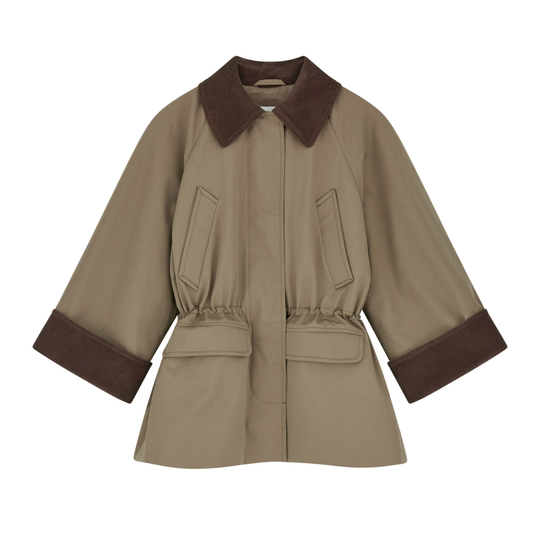 Gaby Jacket, Taupe Brown