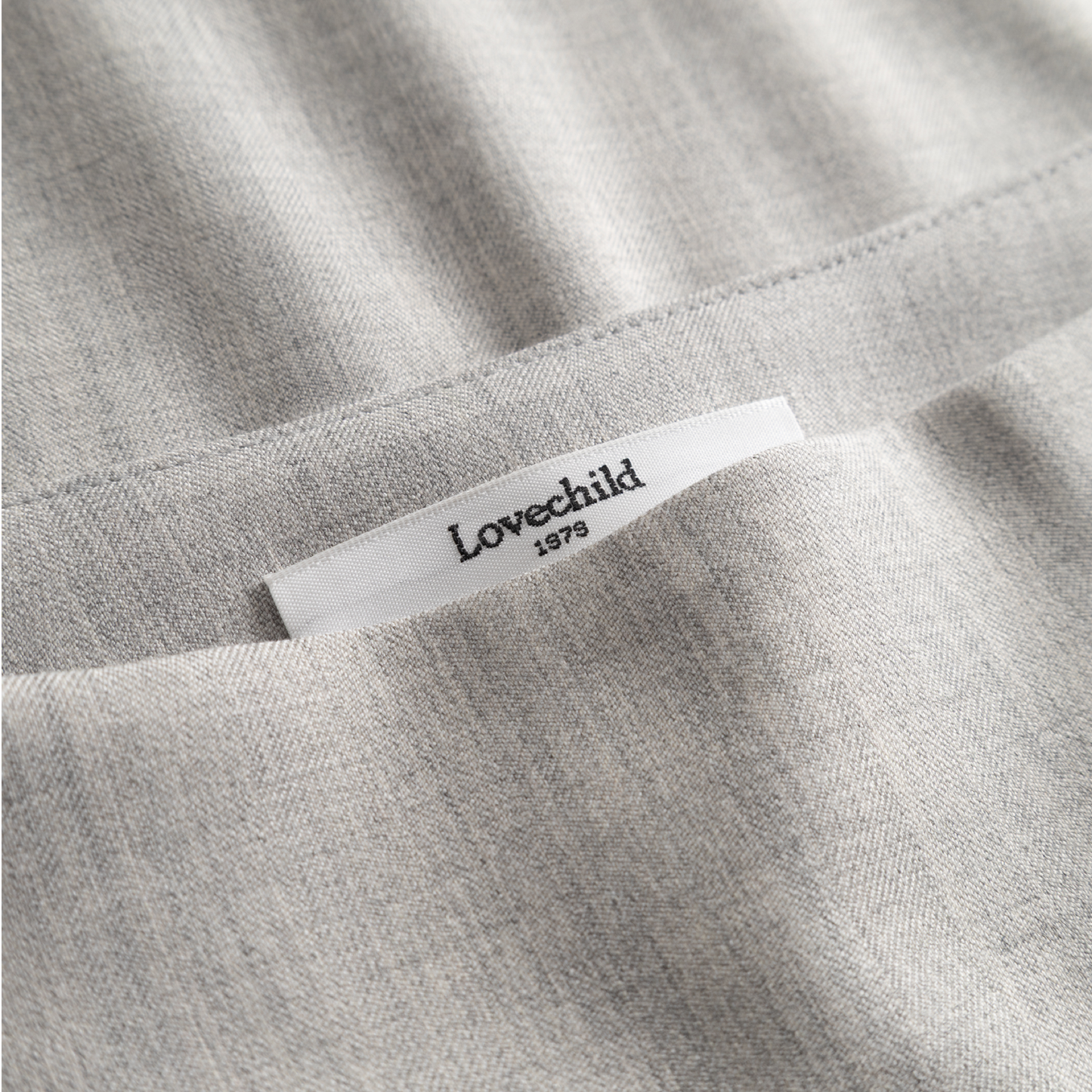 Hallie Skirt, Light Grey Melange