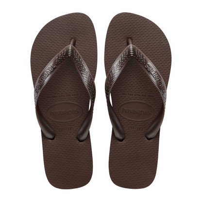Slippers Top Tiras, Dark Brown