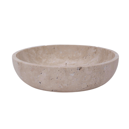 Rosehip Bowl, Travertine