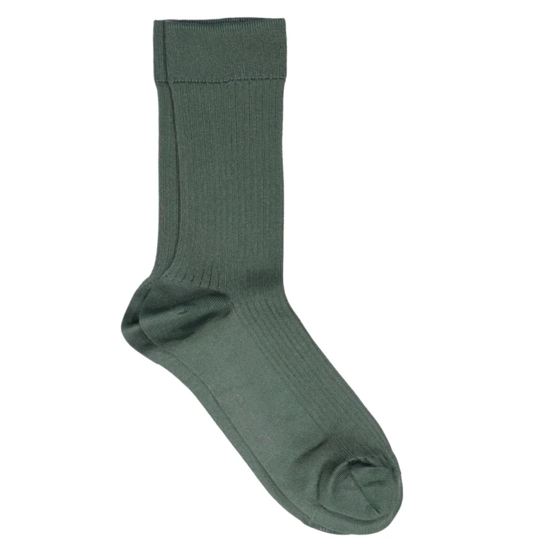 Silky Fine Strømper, Dark Green