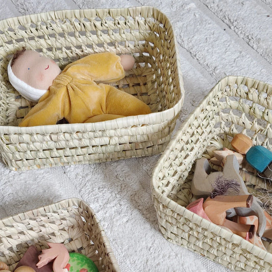 Palm Leaf Basket (L35)