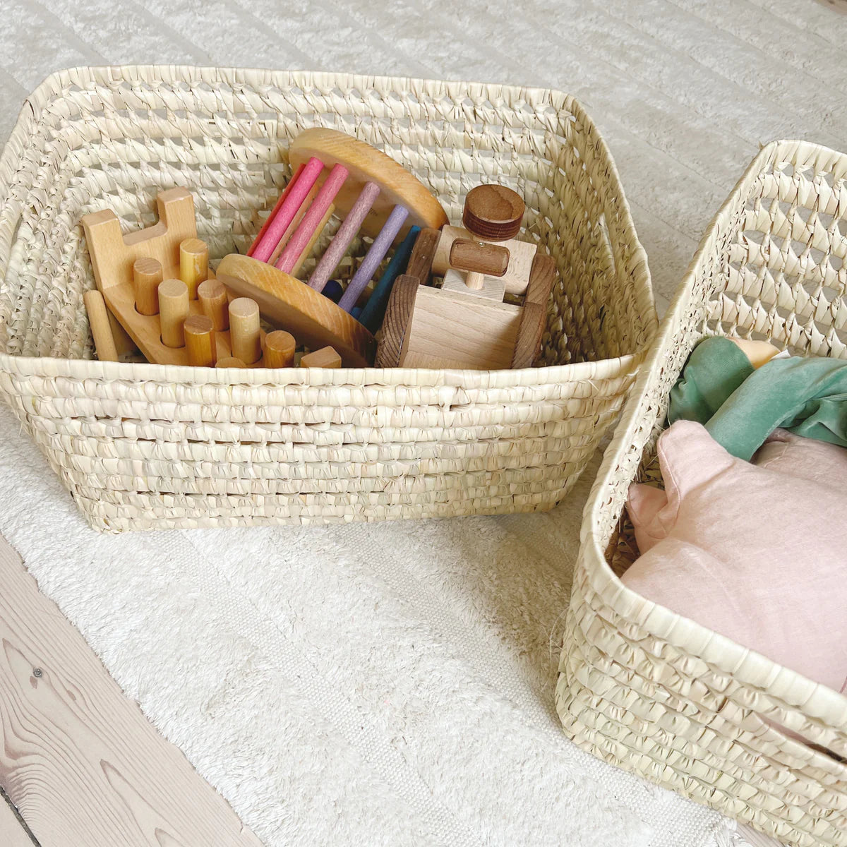 Palm Leaf Basket (L42)