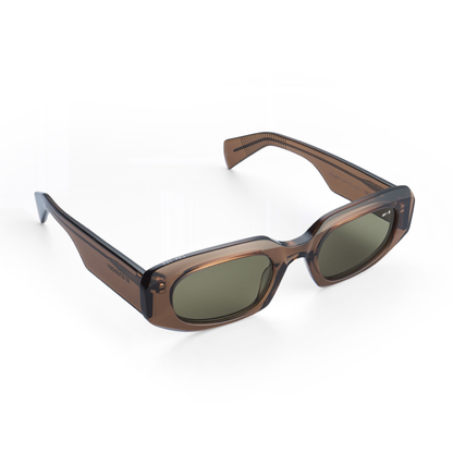 Bloom Solbriller, Transparent Coffee Brown