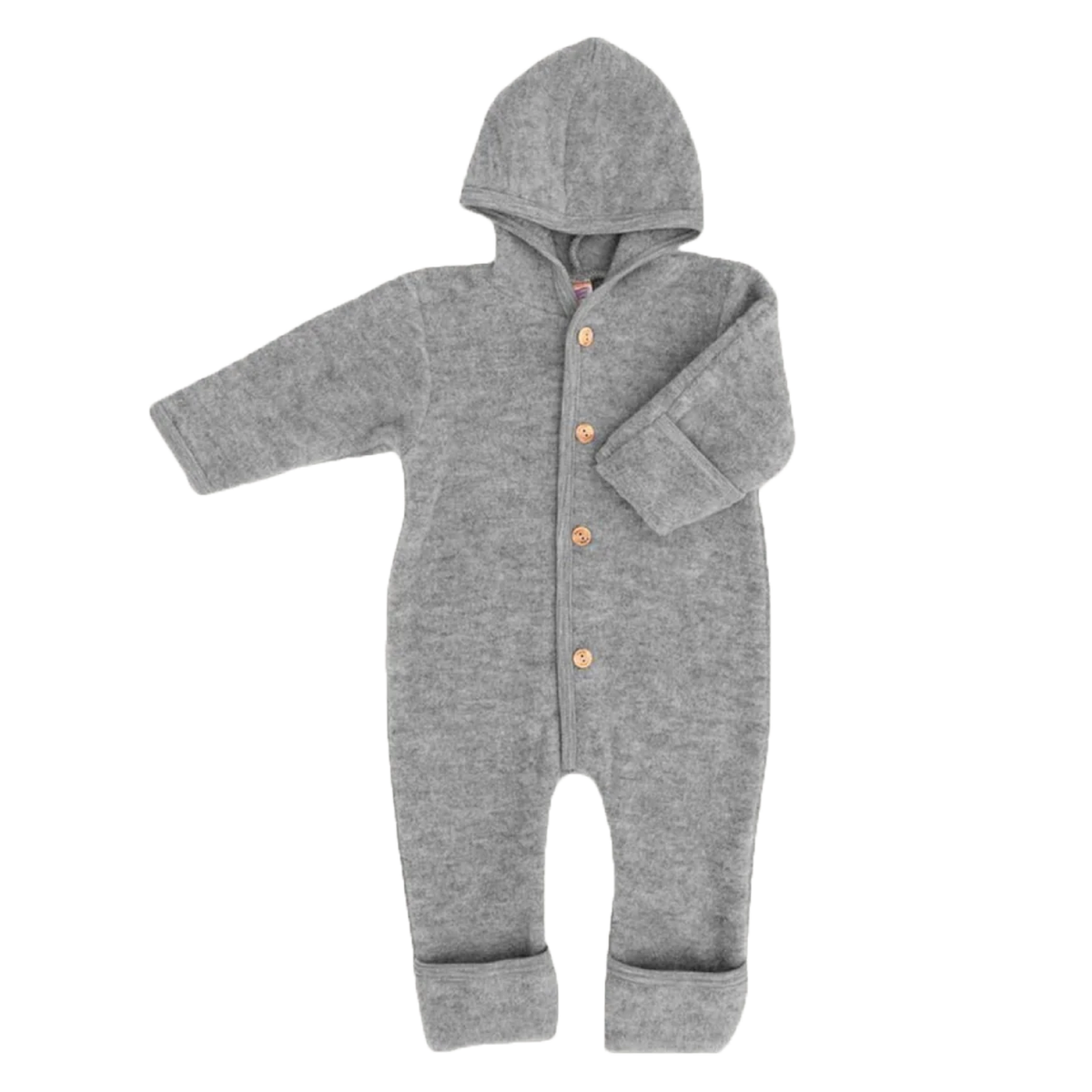 Driving suit in Merino Wool, Grey 