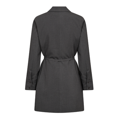 Presley 3 Kjole, Dark Grey Melange