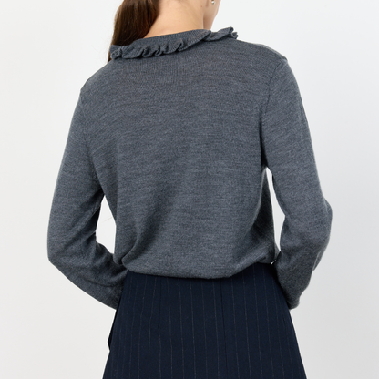 Ismaila 14 Cardigan, Stormy Grey
