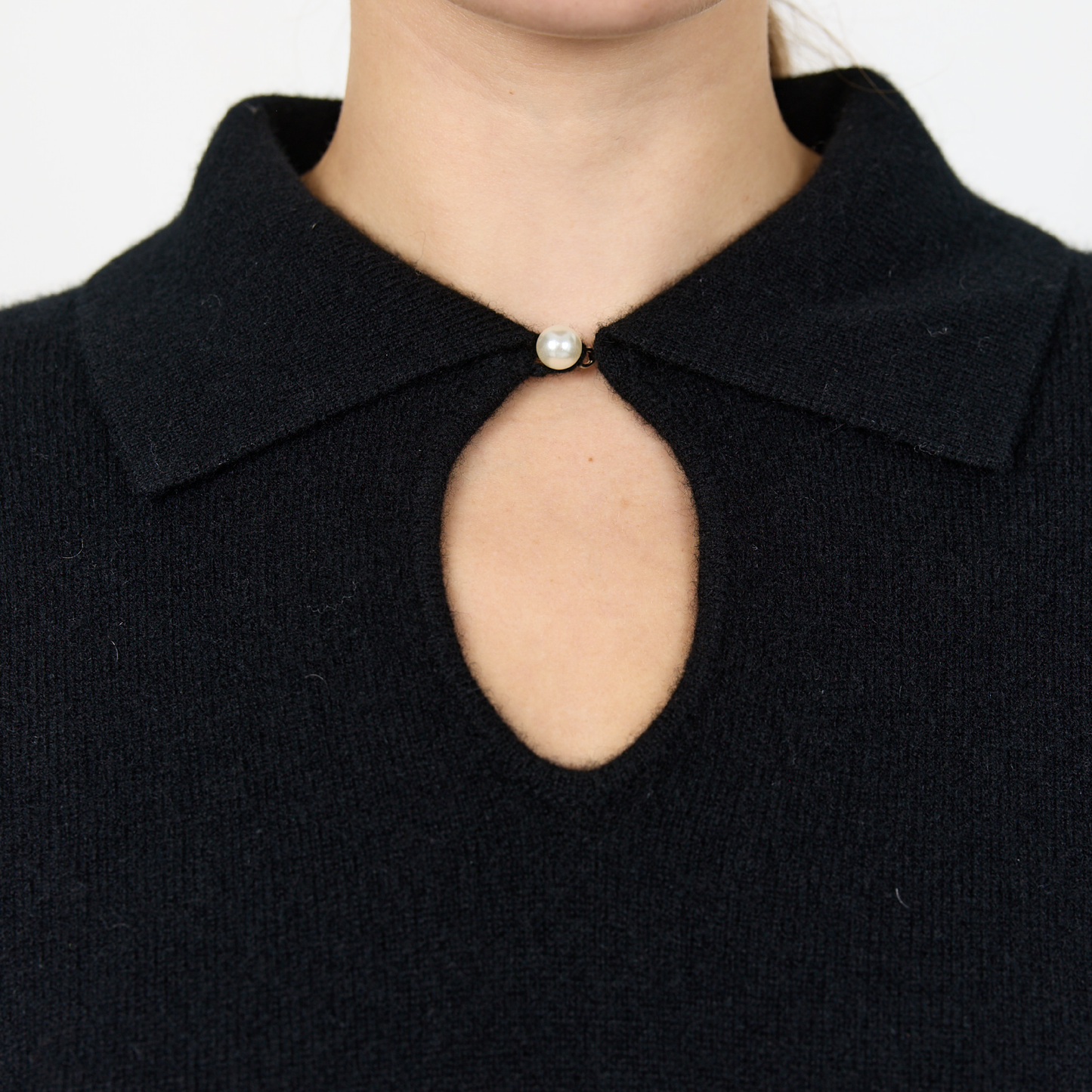 Eloise 13 Cashmere Strik, Sort