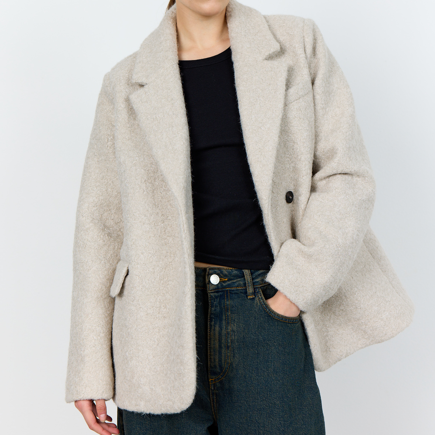 Kammy 2 Blazer, Silver Cloud Combi