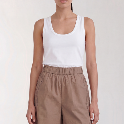 Paloma 3 Tank Top, Hvid