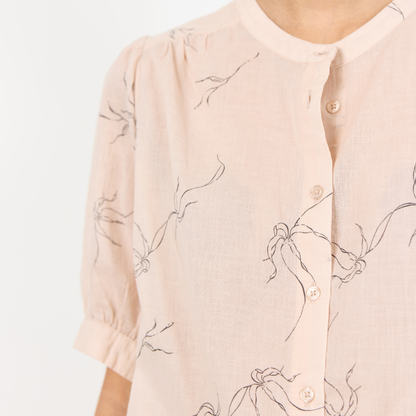 Portia 1 Top, Crystal Pink