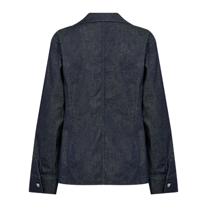 Nuri 1 Jakke, Denim Blå
