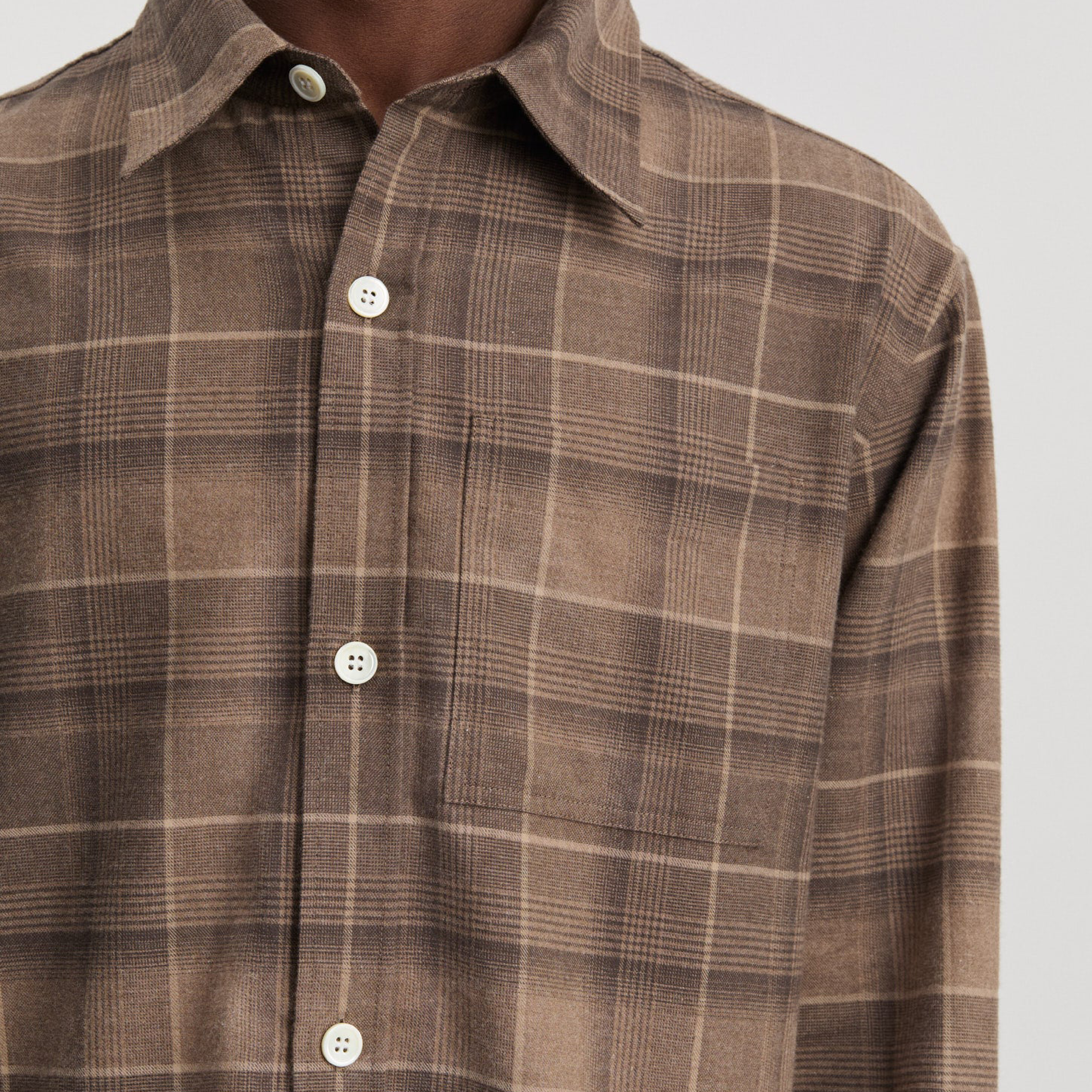Another Shirt 4.0, Light Brown Check