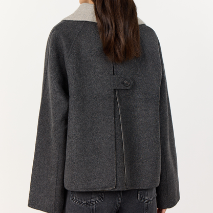 Maia 2 Frakke, Dark Grey