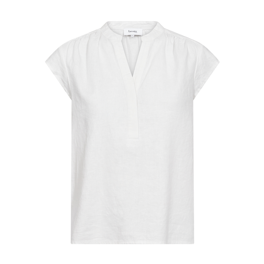 Naja 19 Top I Hør, Hvid