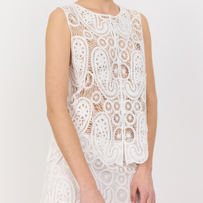 Livia 3 Top, Off White