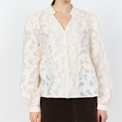 Novelle 2 Skjorte, Creme