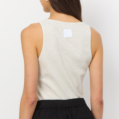 Gaya-1 Tank Top, Turtledove Melange