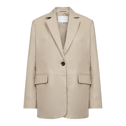 Globa-33 Skindblazer, Beige