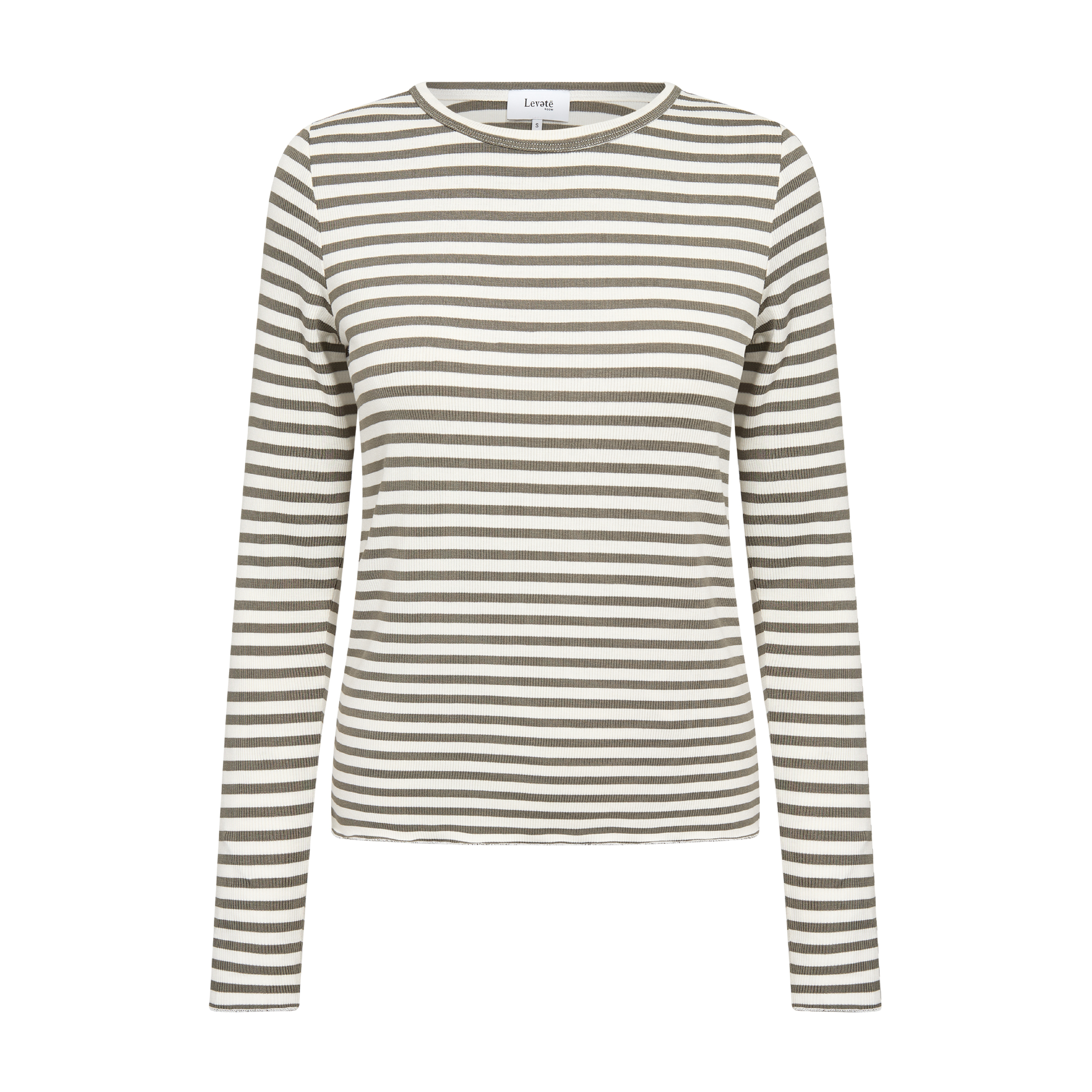 Ika 11 Bluse, Kalamata Green/Off White