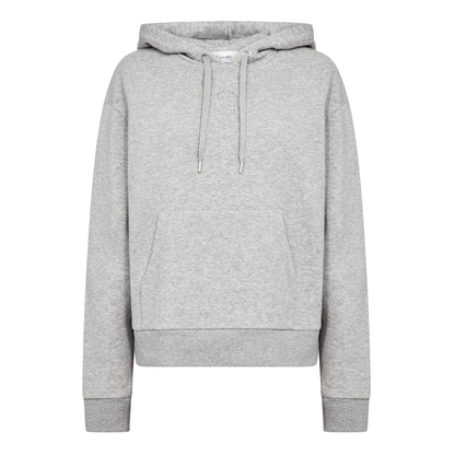 Nuka 21 Hættetrøje, Light Grey Melange