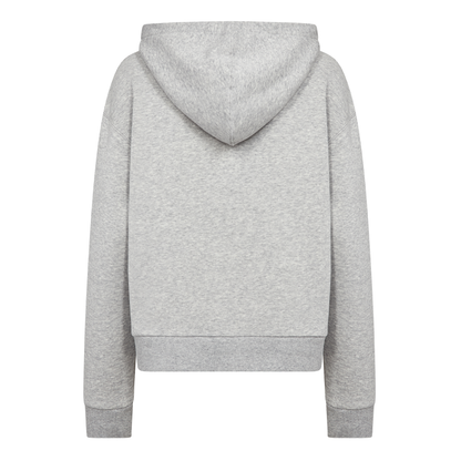 Nuka 21 Hættetrøje, Light Grey Melange