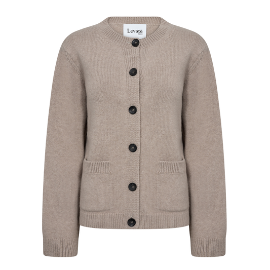 Perle 9 Cardigan, Dove Melange