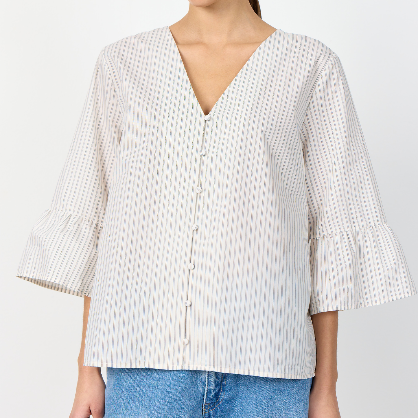 Perrin 2 Top, White Combi