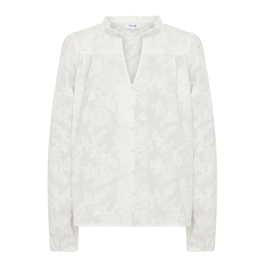 Pollie 2 Skjorte, Hvid