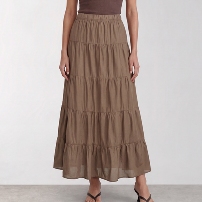 Rosy 1 Nederdel, Taupe