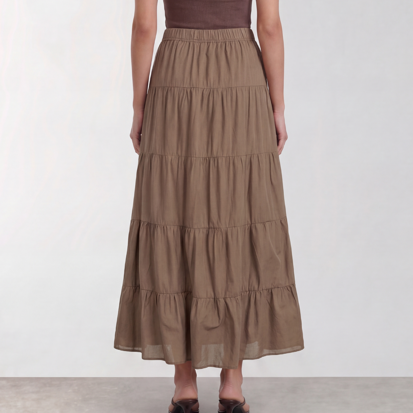 Rosy 1 Nederdel, Taupe