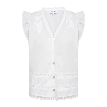 Rosy 2 Top, Hvid