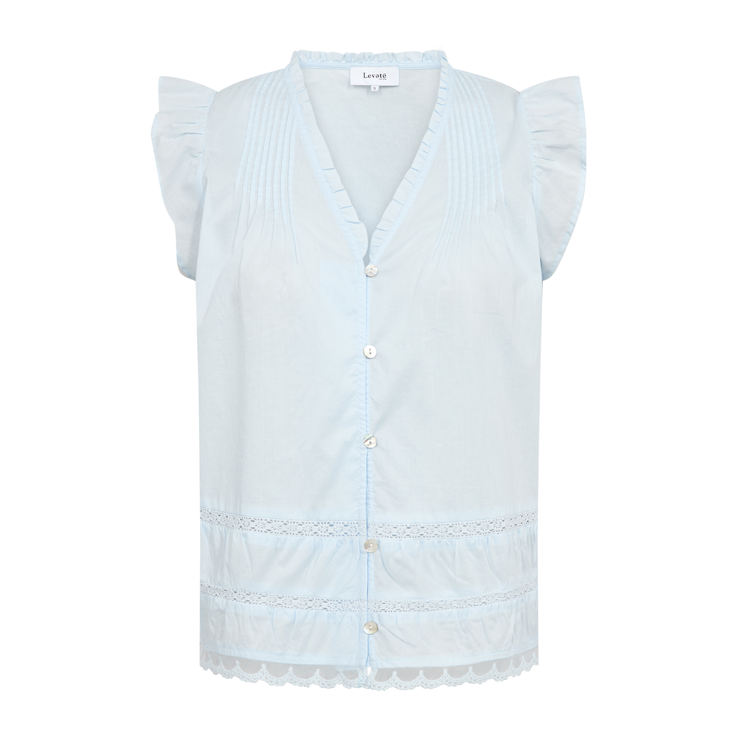 Rosy 2 Top, Lyseblå