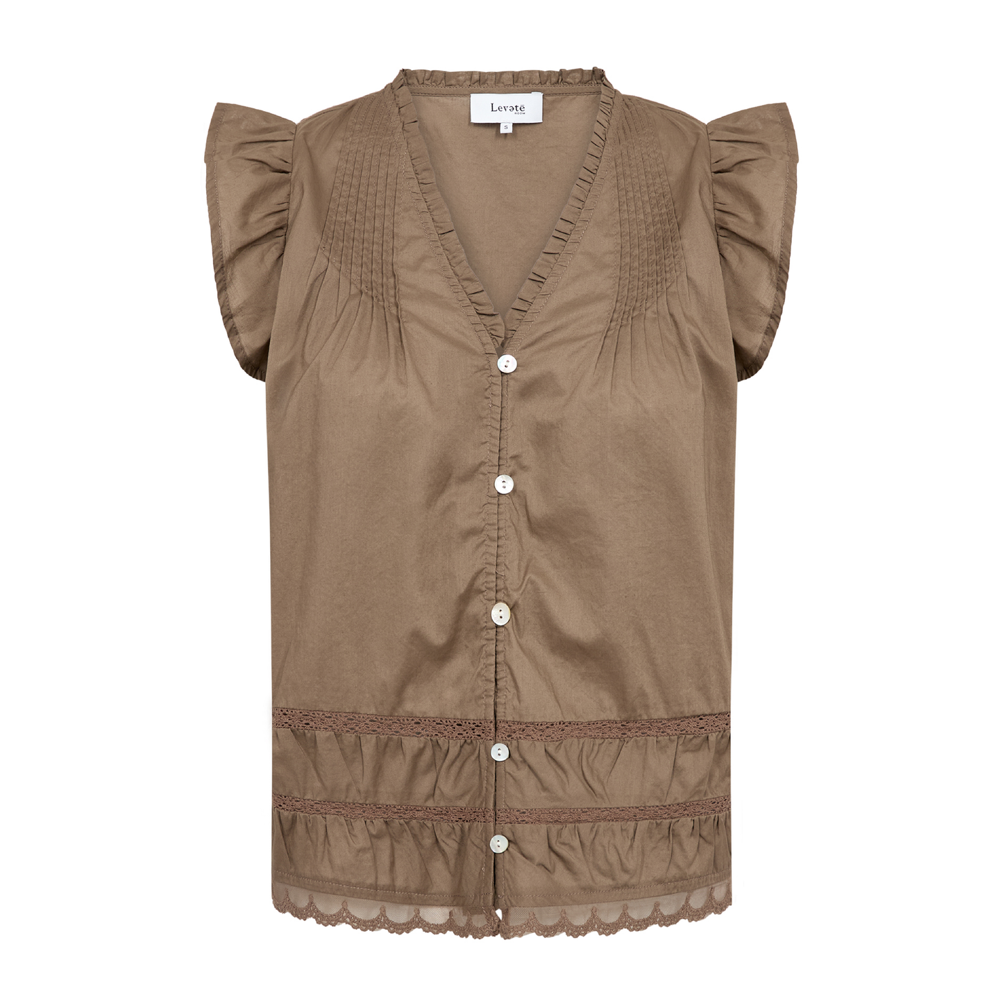 Rosy 2 Top, Taupe