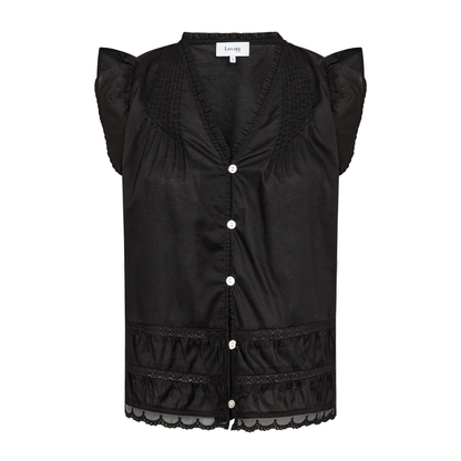 Rosy 2 Top, Sort
