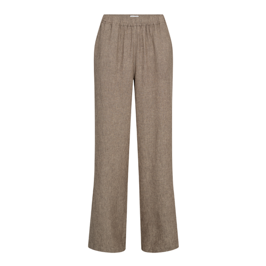 Naja 7 Bukser I Hør, Falcon Melange