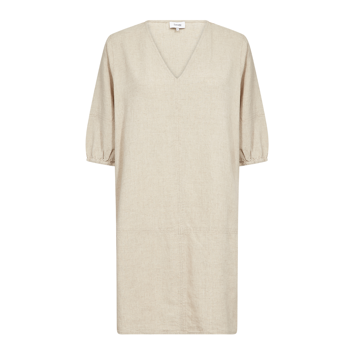 Naja 56 Kjole I Hør, Falcon Melange