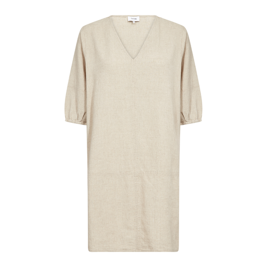 Naja 56 Kjole I Hør, Falcon Melange