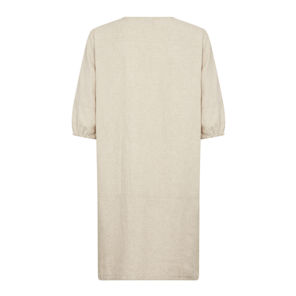 Naja 56 Kjole I Hør, Falcon Melange