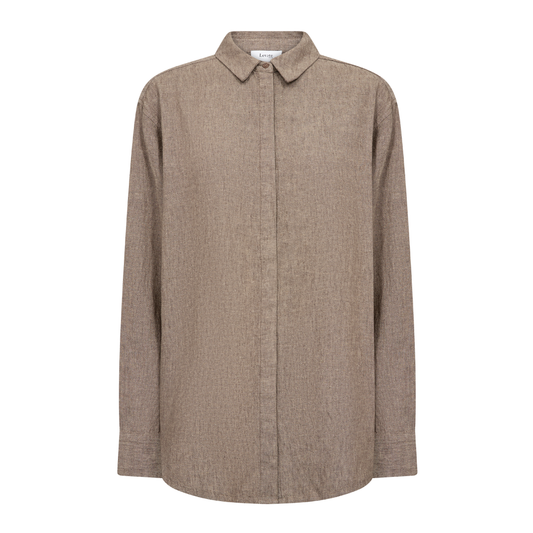 Naja 20 Skjorte I Hør, Falcon Melange