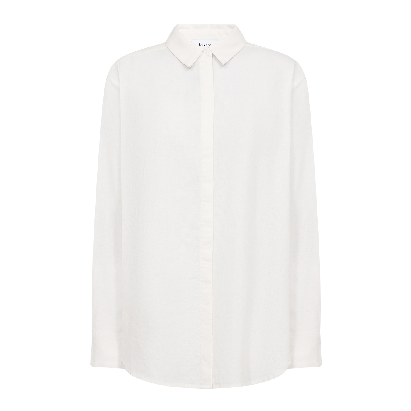 Naja 20 Skjorte I Hør, Hvid