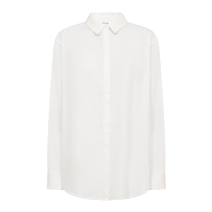 Naja 20 Skjorte I Hør, Hvid