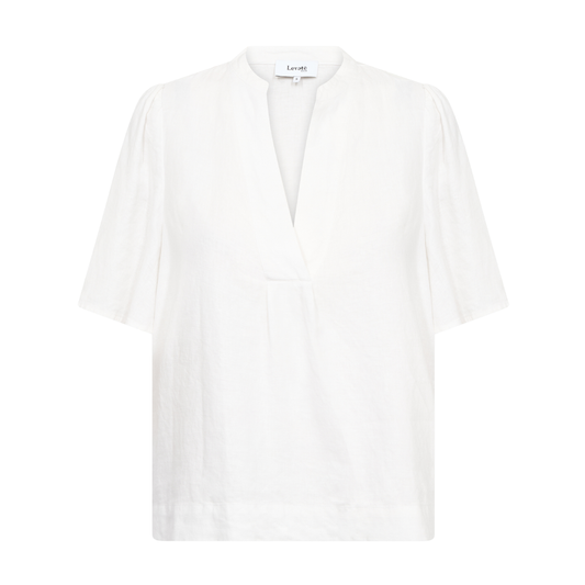 Naja 32 Top I Hør, Hvid